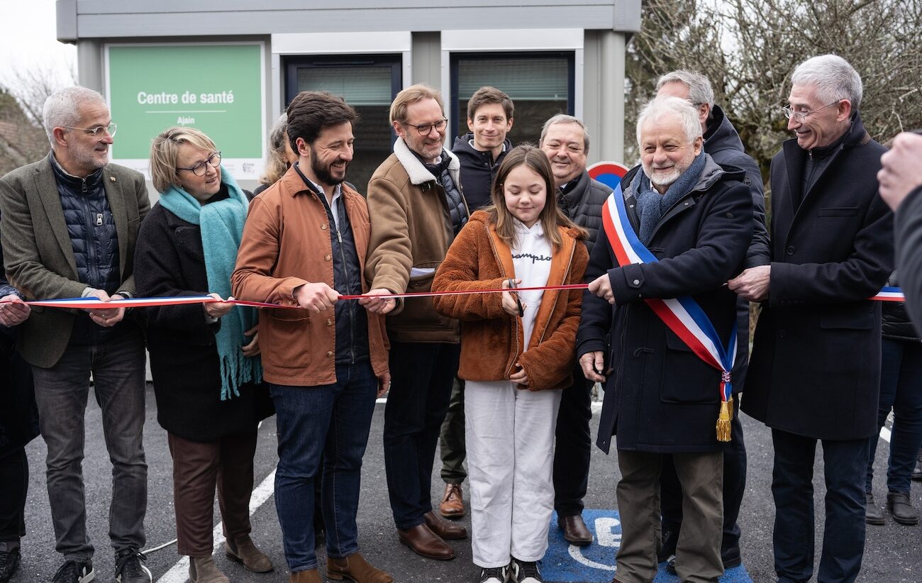 inauguration médecins solidaires ajain