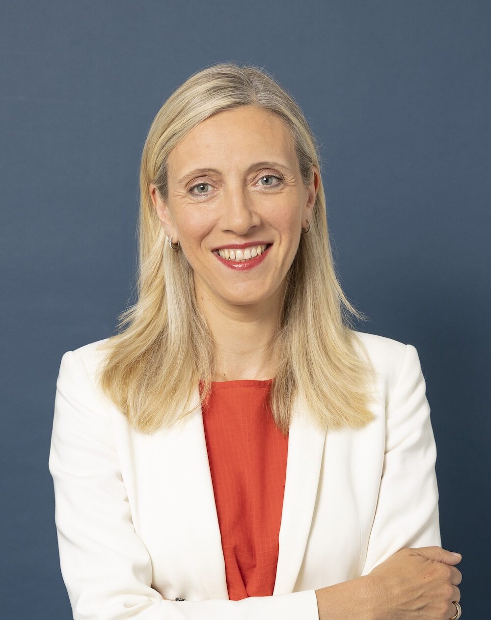 portrait Bénédicte javelot orange