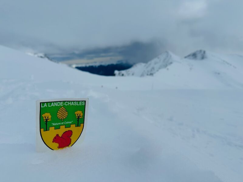 blason la lande chasles